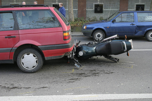 MOTORCYCLE CRASH