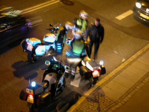 POLICE MOTORBIKE